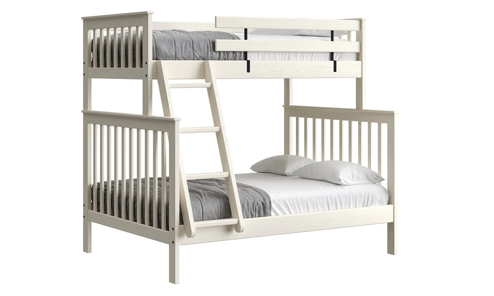 Canadian Made Solid Wood Bunk Bed - Twin over Double - Classic | Brindle | Cloud | Espresso | Graphite | Storm