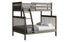 Canadian Made Solid Wood Bunk Bed - Twin over Double - Classic | Brindle | Cloud | Espresso | Graphite | Storm