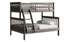 Canadian Made Solid Wood Bunk Bed - Twin over Double - Classic | Brindle | Cloud | Espresso | Graphite | Storm