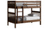 Canadian Made Solid Wood Bunk Bed - Twin over Twin - Classic | Brindle | Cloud | Espresso | Graphite | Storm
