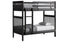 Canadian Made Solid Wood Bunk Bed - Twin over Twin - Classic | Brindle | Cloud | Espresso | Graphite | Storm