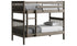 Canadian Made Solid Wood Bunk Bed - Twin over Twin - Classic | Brindle | Cloud | Espresso | Graphite | Storm