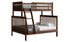 Canadian Made Solid Wood Bunk Bed - Twin XL over Queen - Classic | Brindle | Cloud | Espresso | Graphite | Storm
