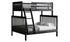 Canadian Made Solid Wood Bunk Bed - Twin XL over Queen - Classic | Brindle | Cloud | Espresso | Graphite | Storm