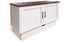 Sleep Chest - Cape Cod Brushed White & Acacia