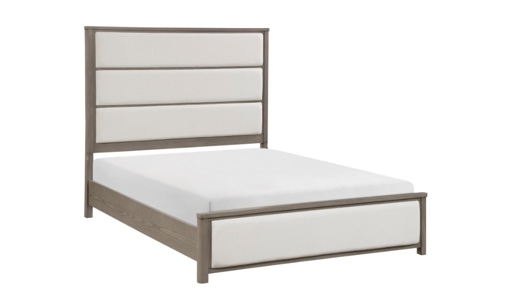 Ensemble de meubles de chambre à coucher en chêne massif - Noyer