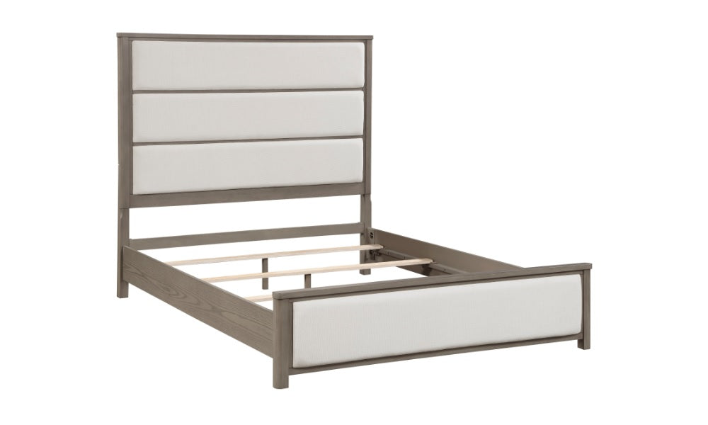 Ensemble de meubles de chambre à coucher en chêne massif - Noyer