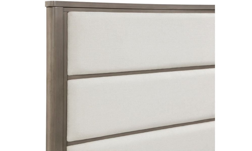 Ensemble de meubles de chambre à coucher en chêne massif - Noyer