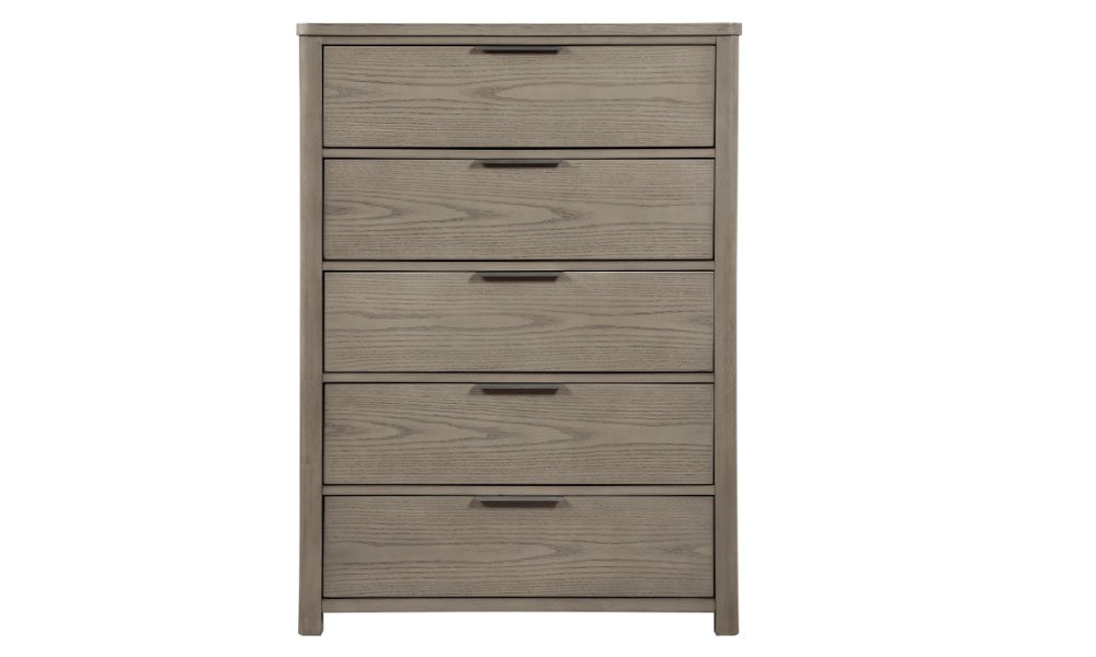 Ensemble de meubles de chambre à coucher en chêne massif - Noyer