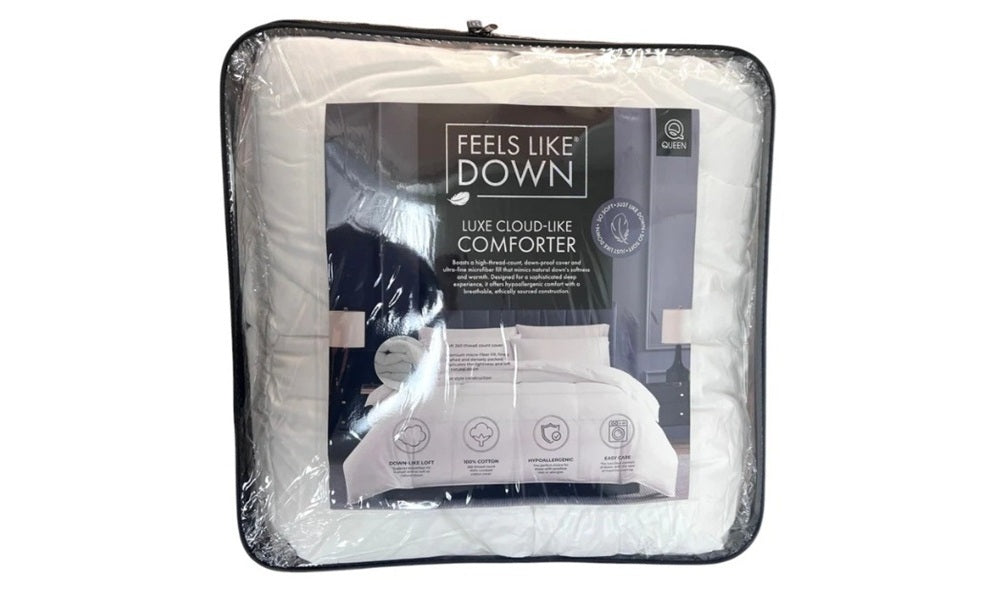 Feels Like Down Cotton Duvet - Queen