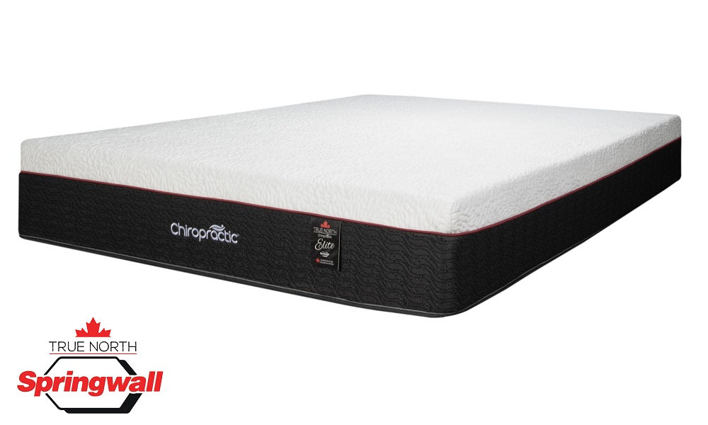 Springwall® True North Elite Chiropractic® Gros-Morne Medium Hybrid Mattress