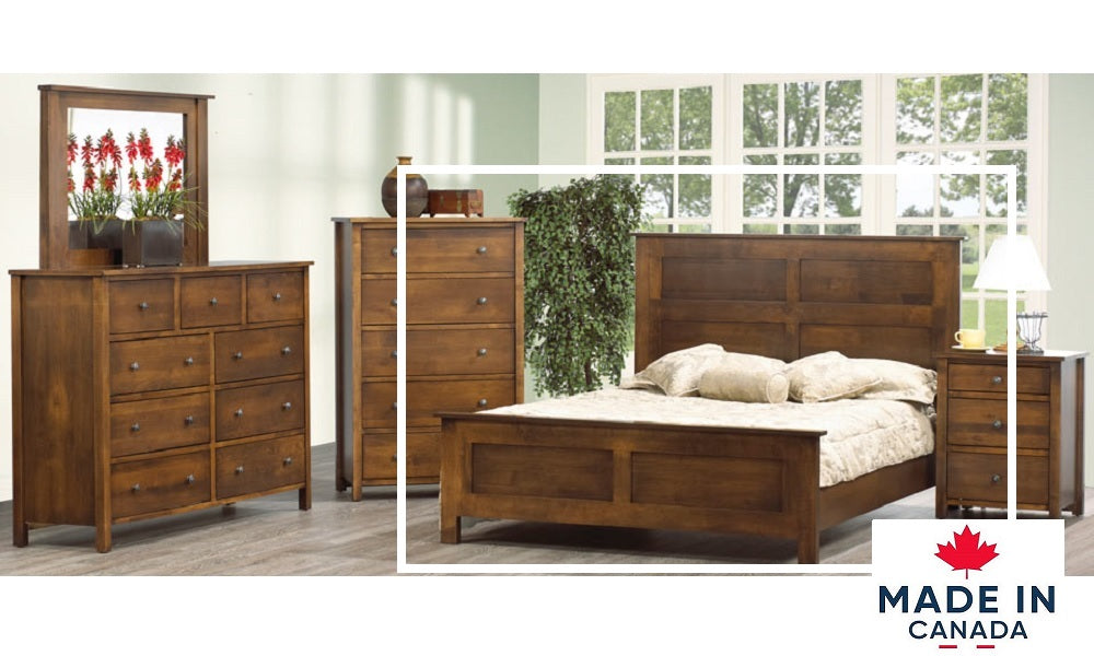 Solid Wood Canadian-Made Bedroom Furniture and Bed - Harbourside Provincial