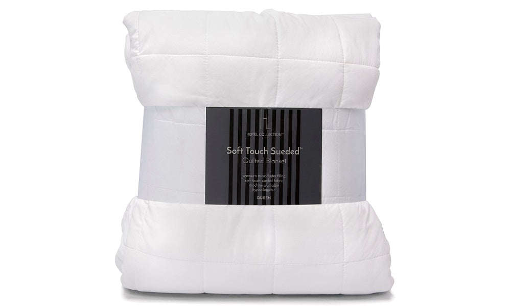 Micro Gel Fibre Hotel Collection Blanket White - Twin