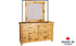 Solid Wood Pine Canadian-Made Bedroom Furniture - 4 Post Rustic Pine