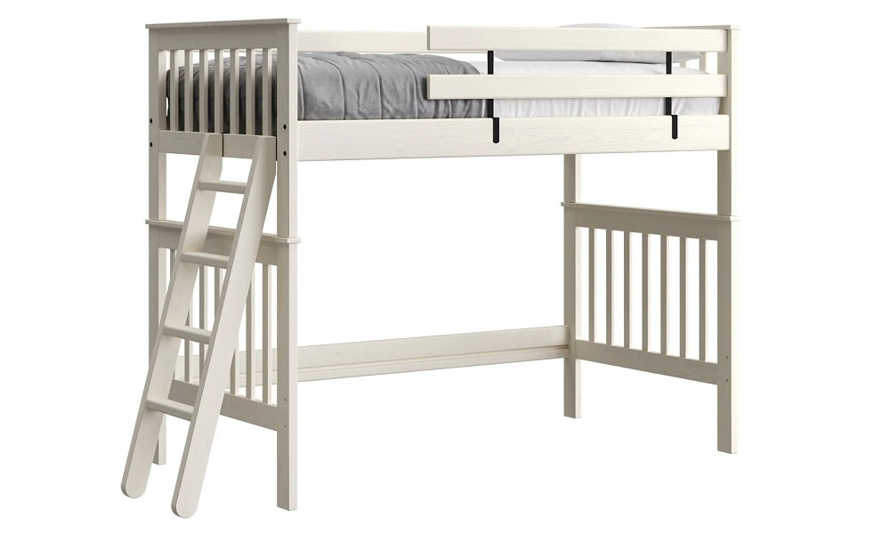 Canadian Made Solid Wood Loft Bunk Bed - Twin - Classic | Brindle | Cloud | Espresso | Graphite | Storm