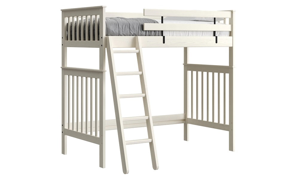 Canadian Made Solid Wood Loft Bunk Bed - Twin - Classic | Brindle | Cloud | Espresso | Graphite | Storm