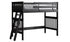 Canadian Made Solid Wood Loft Bunk Bed - Twin - Classic | Brindle | Cloud | Espresso | Graphite | Storm