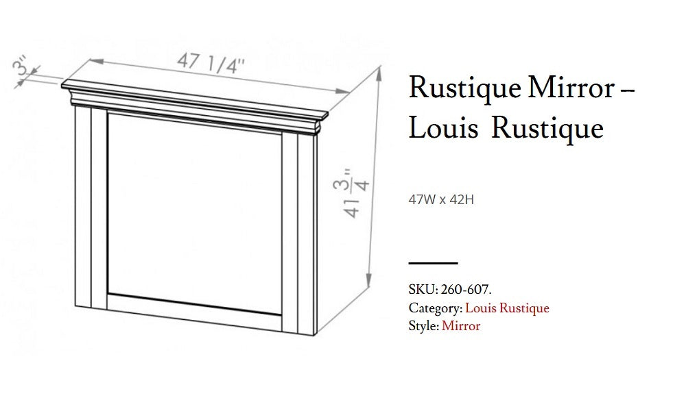 Meubles de chambre à coucher en érable massif, fabrication canadienne - Louis Rustique Classic