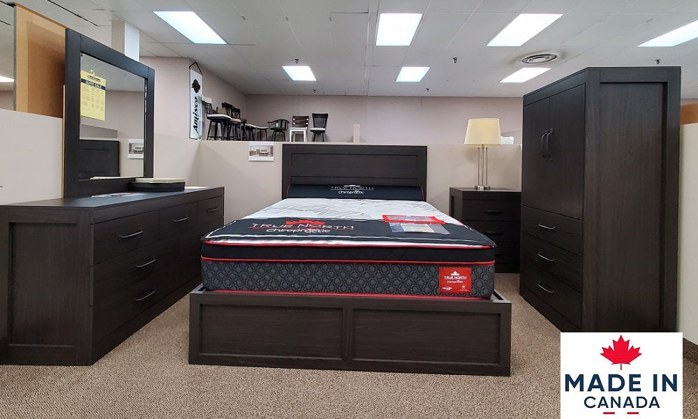 Canadian-Made Bedroom Furniture with 6 Drawers - Lake Shore Tuxedo