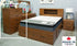 Canadian-Made Bedroom Furniture with 6 Drawers - Frontier Smoke Wood