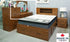 Canadian-Made Bedroom Furniture with 6 Drawers - Frontier Smoke Wood