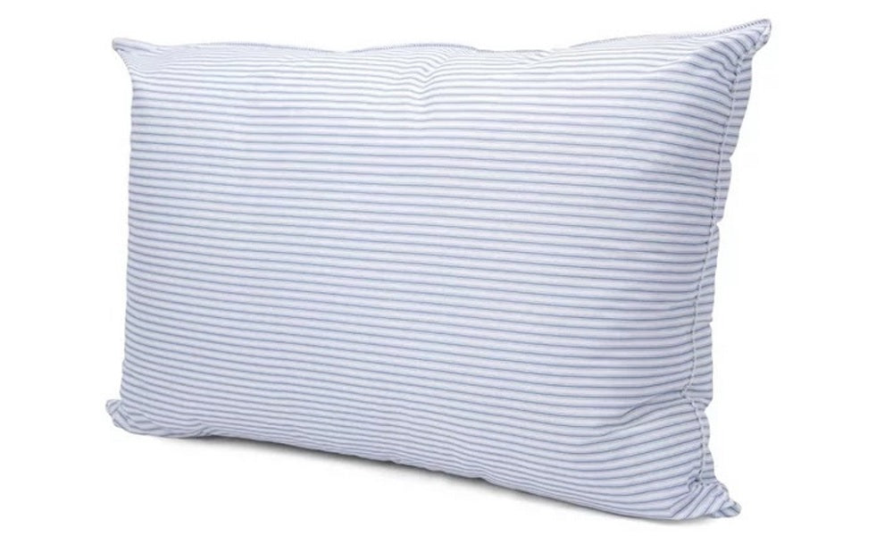 Oxford Stripe Micro Cluster Fibre Pillow - Jumbo