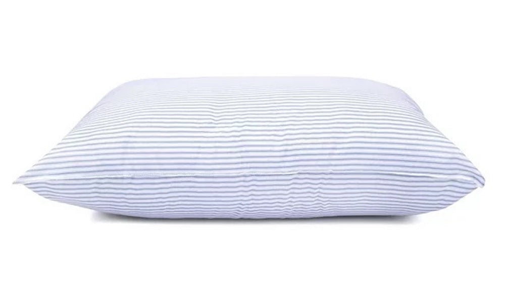 Oxford Stripe Micro Cluster Fibre Pillow - Jumbo