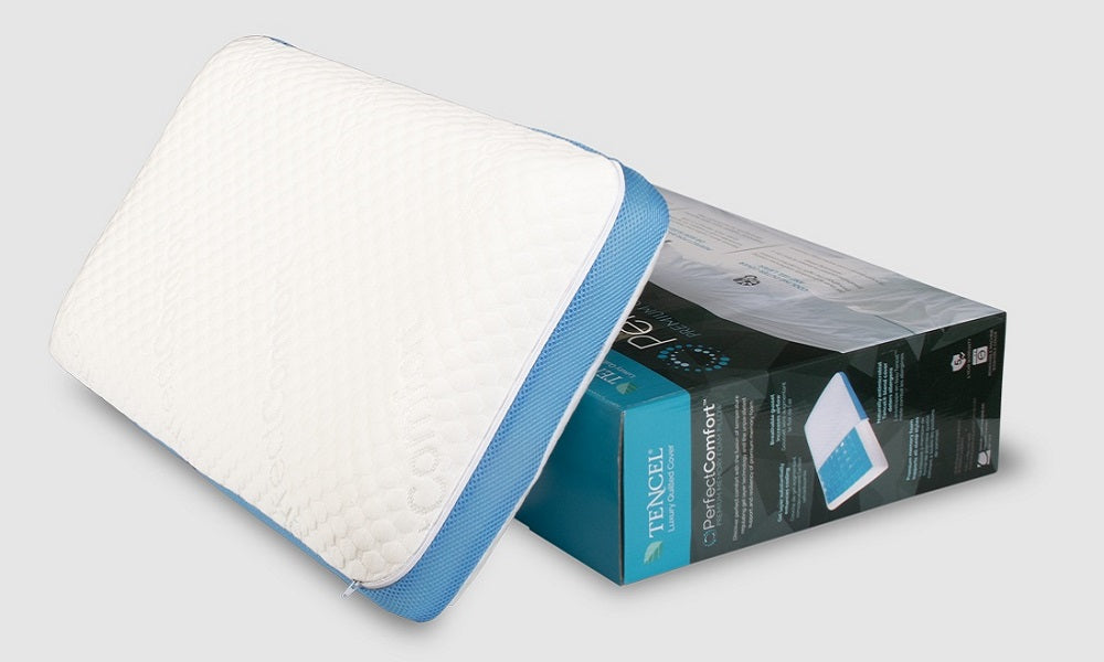 Oreiller en mousse à mémoire de forme avec couche de gel Tempertech