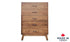 Solid Wood Canadian-Made Bedroom Furniture and Chest - Mocha