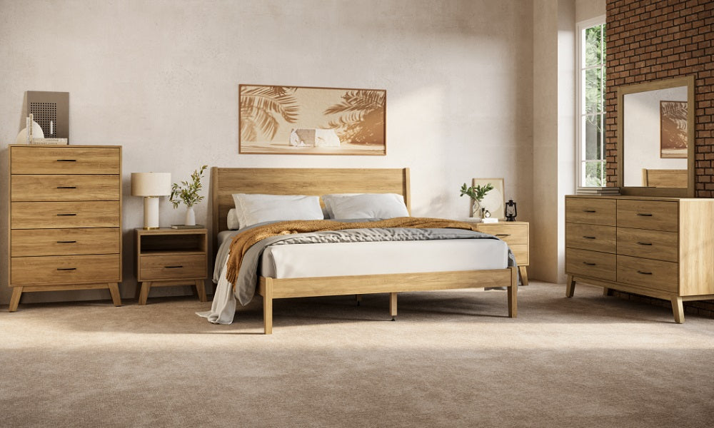 Solid Wood Maple Canadian-Made Bedroom Furniture - Rocklynd