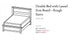 Meubles de chambre à coucher en érable massif, fabrication canadienne - Ébène scié brut