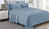 Live Well 6 Piece Eco Friendly Soft Bamboo Sheet Set - Light Blue