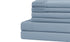 Live Well 6 Piece Eco Friendly Soft Bamboo Sheet Set - Light Blue