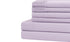 Live Well 6 Piece Eco Friendly Soft Bamboo Sheet Set - Lilac