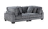 2-piece Modular Love Seat Gray