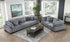 2-piece Modular Love Seat Gray