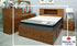 Solid Wood Bedroom Set - Storage Bed