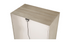 Solid Wood Engineered and Birch Veneer Bedroom Set - Light Gray - 3 Drawer Night Table