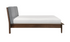 Solid Wood Engineered and Veneer Bedroom Set - Walnut Veneer - Bed