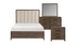 Solid Wood Engineered and Veneer Bedroom Set - Walnut Veneer 2