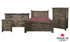 Solid Wooden Bedroom Set - 4 Post Double Bed