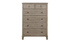 Solid Oak Wood Bedroom Furniture Set - Gray Oak