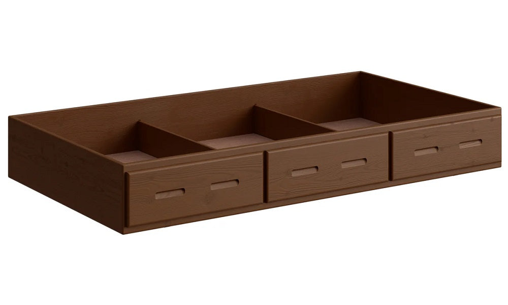 Canadian Made Solid Wood Bunk Bed Trundle / Drawer - Classic | Brindle | Cloud | Espresso | Graphite | Storm