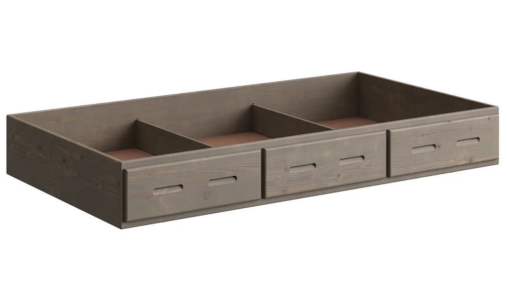 Canadian Made Solid Wood Bunk Bed Trundle / Drawer - Classic | Brindle | Cloud | Espresso | Graphite | Storm