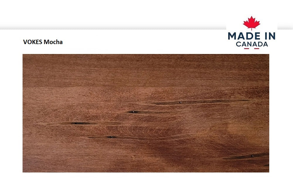 Vokes_Mocha- Vokes_Granite- Vokes_Ebony- Solid Wood Maple Bedroom Set