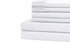 Live Well 6 Piece Eco Friendly Soft Bamboo Sheet Set - White